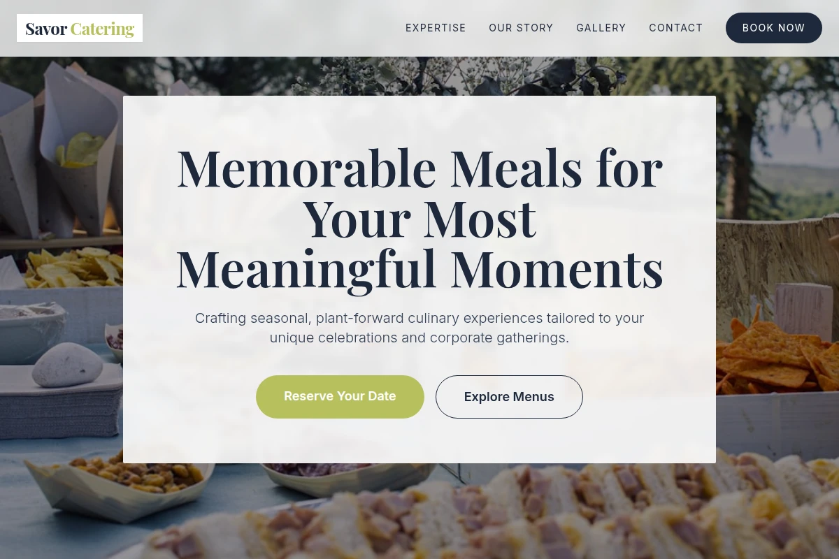 Savor Catering