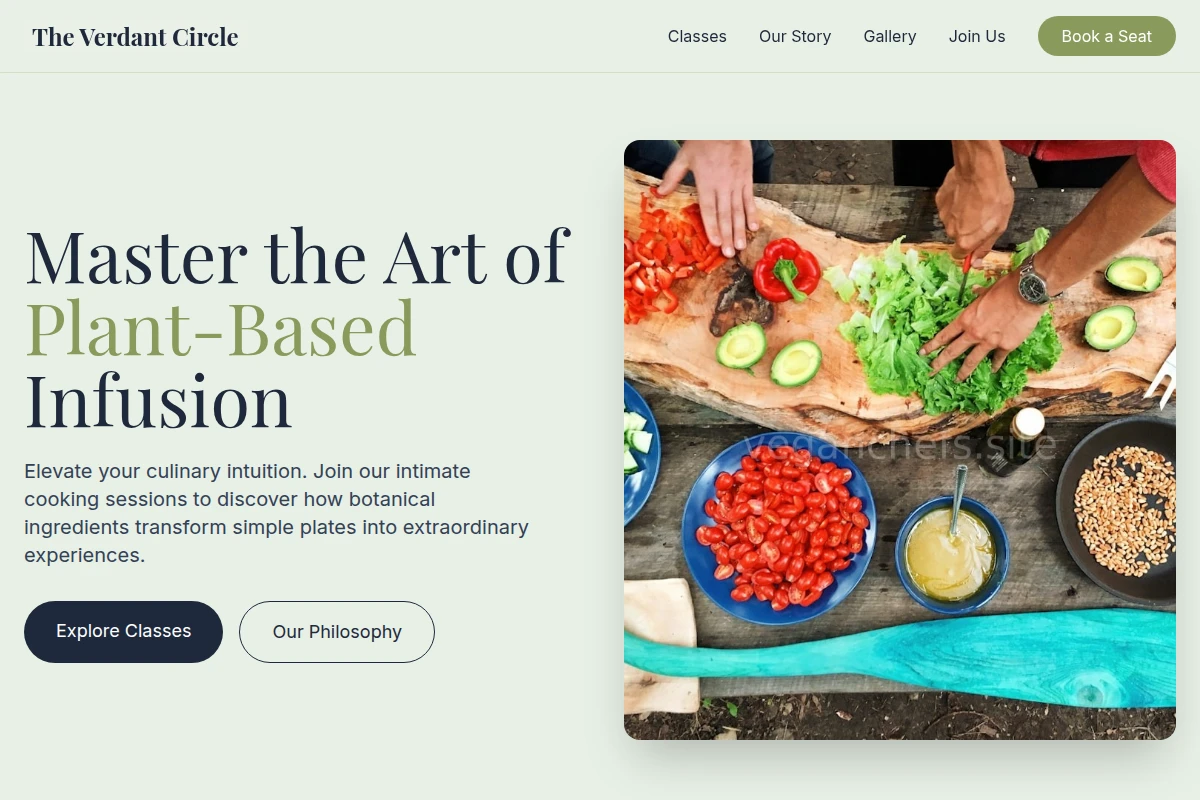 Infusion Cooking Class