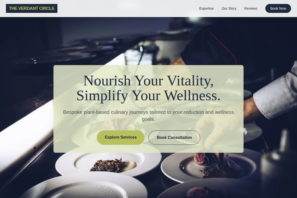 Reduction Private Chef