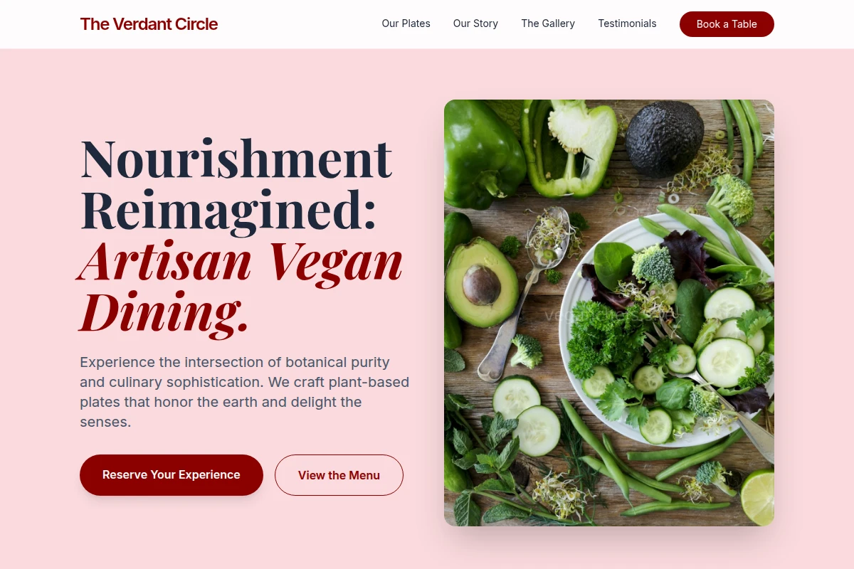 Artisan Vegan Food